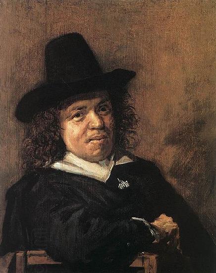 Frans Hals Portrait of Frans Jansz. Post